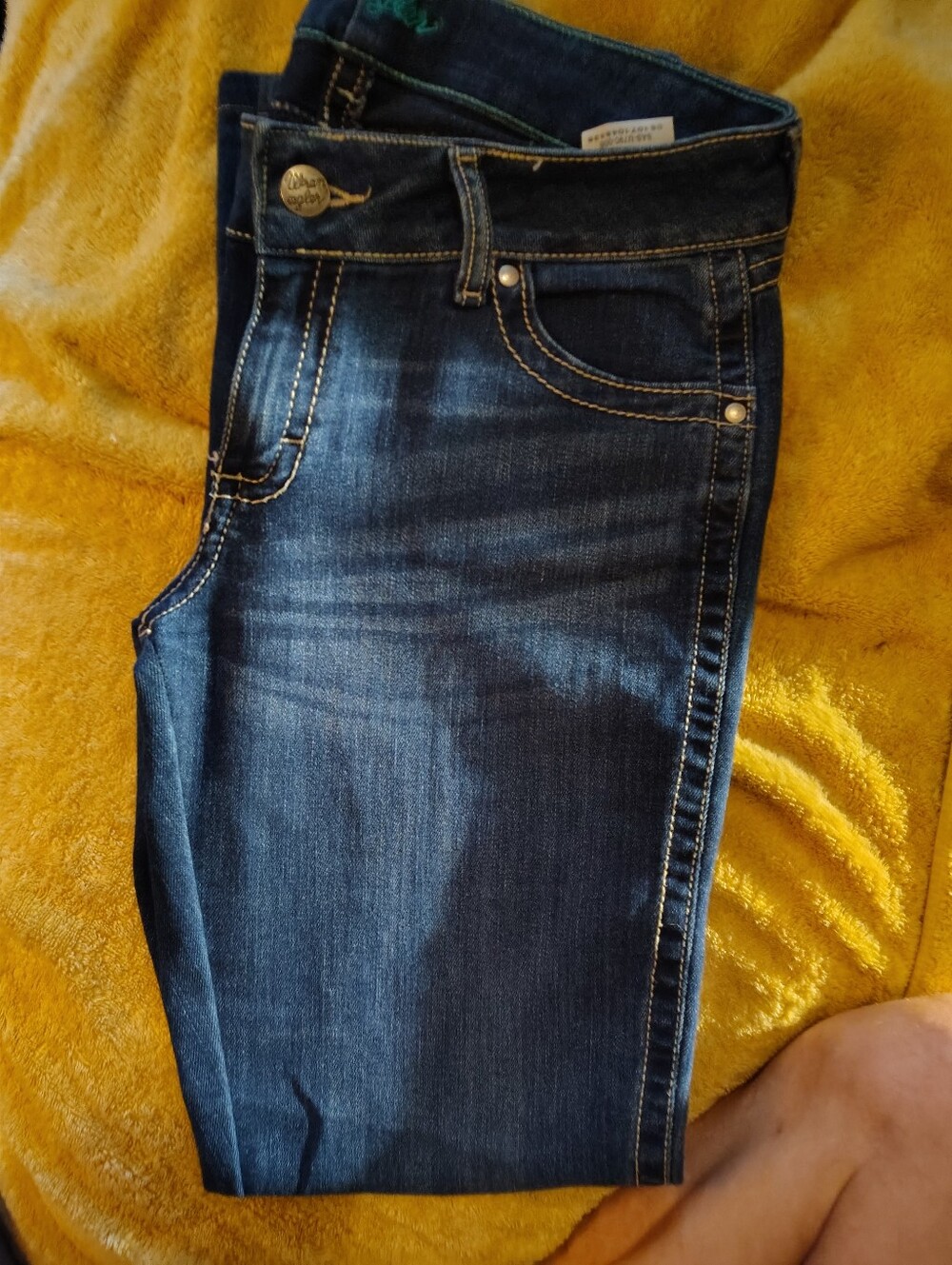 Slim Fit Dark Blue Women's Skinny Jeans